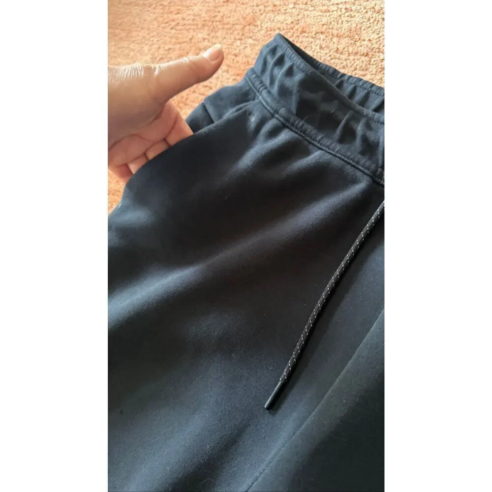 Nike Black Jogger Pants Size L Athletic Tapered Drawstring